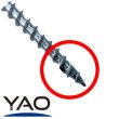 画像2: 406-3875　SUS410タピクス・スリム　3.8×75　（90本入） (2)