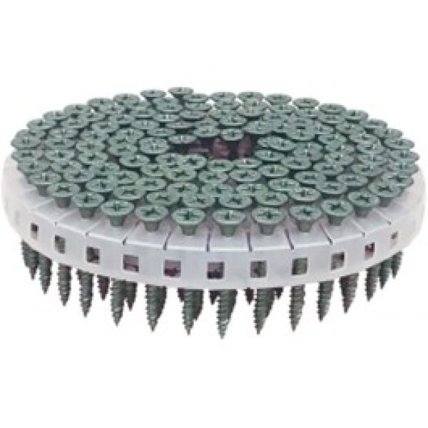 画像1: 420-3932　ロール連結ビス　レッド　3.9×32　（125本×16巻） (1)