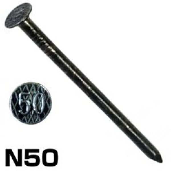 画像1: 445-0050　カラーN釘（バラ）N50　（3kg約1200本入） (1)